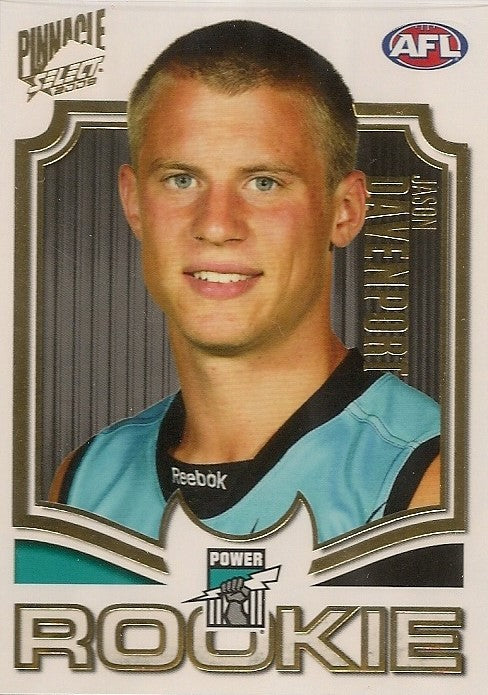 Jason Davenport, Rookie, 2009 Select AFL Pinnacle