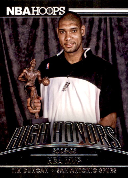Tim Duncan, High Honors, 2014-15 Panini Hoops Basketball NBA