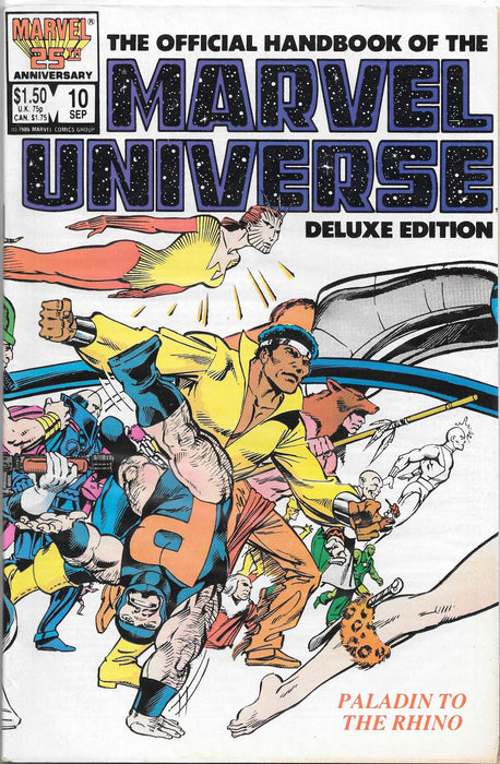 The Official Handbook of the Marvel Universe Deluxe Edition #10 Comic