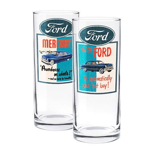 Ford, Set of 2 Glasses.