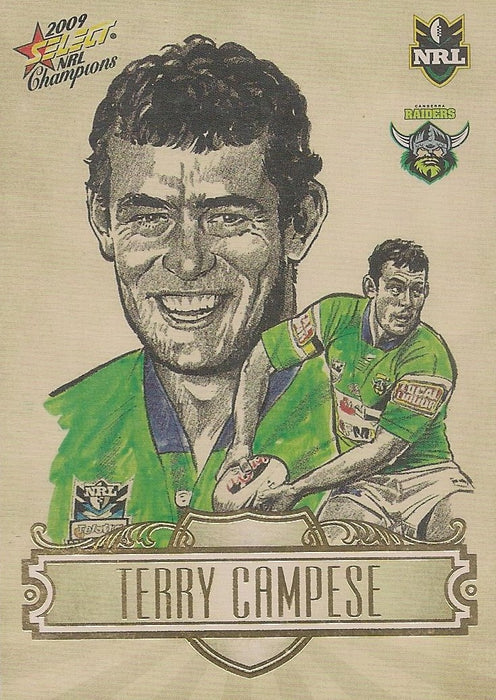 Terry Campese, Sketch, 2009 Select NRL Champions