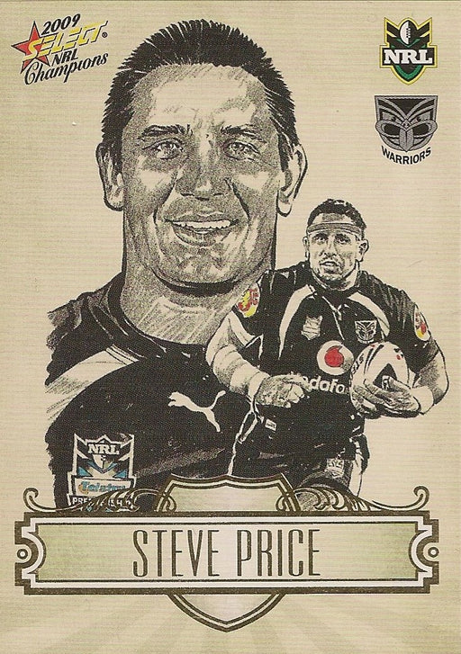 Steve Price, Sketch, 2009 Select NRL Champions