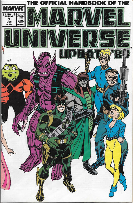 The Official Handbook of the Marvel Universe Update 89, #7 Comic