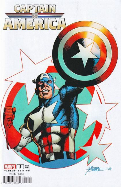 Captain America, Vol. 11, #1 Perez Variant Comic