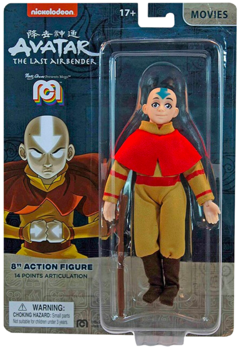 Avatar the Last Airbender, 8" Action Figure, MEGO Movies