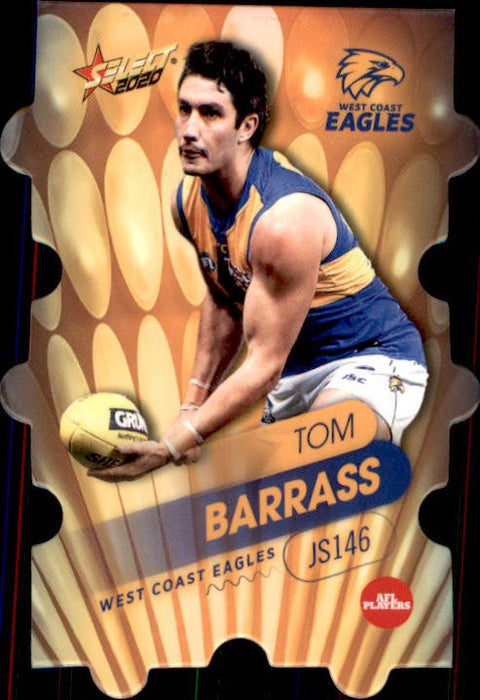 JS146 Tom Barrass, Jigsaw, 2020 Select AFL Footy Stars