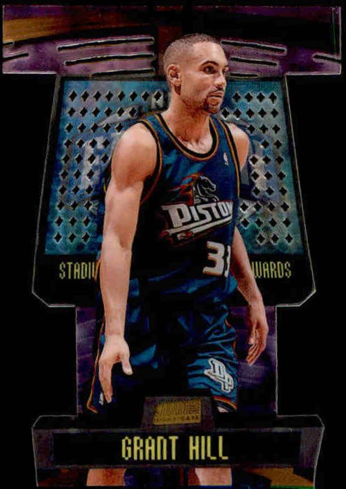 Grant Hill, Triumvirate Luminous, 1998-99 Topps Stadium Club Basketball NBA