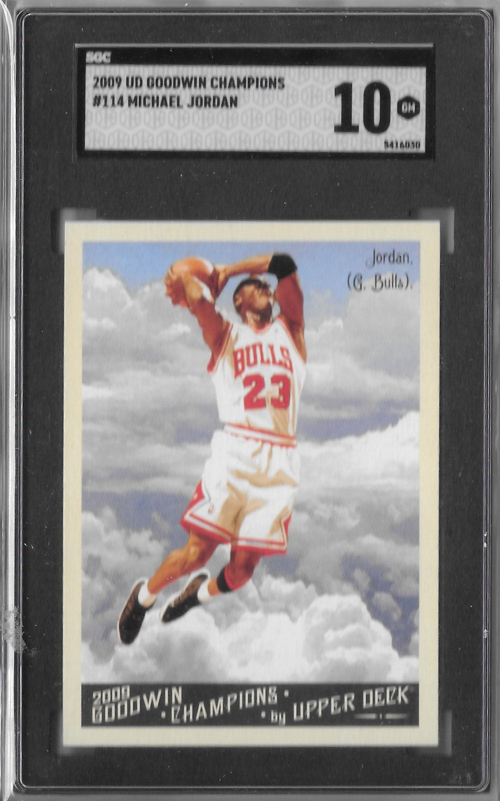 Cheapest MICHAEL JORDAN GOODWIN CHAMPIONS SGC 10 GEM MINT