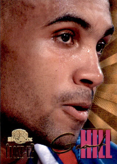 Grant Hill, Close-Up, 1995-96 Skybox Basketball NBA