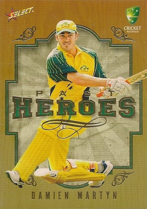 Damien Martyn, Past Heroes, 2008-09 Select Cricket