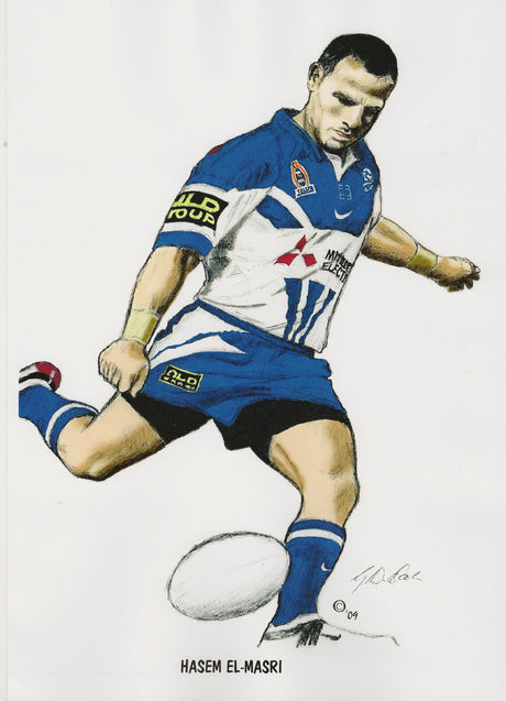 Hasem El-Masri, GregsArt A4 Print