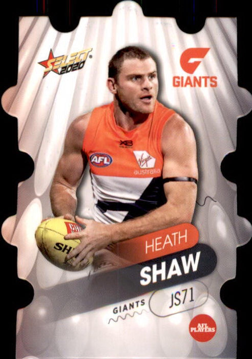 JS71 Heath Shaw, Jigsaw, 2020 Select AFL Footy Stars