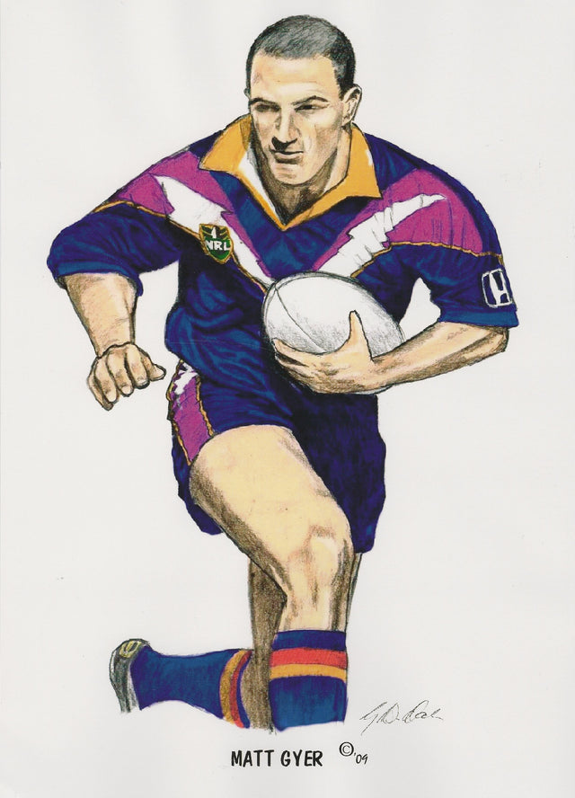 Matt Gyer, GregsArt A4 Print