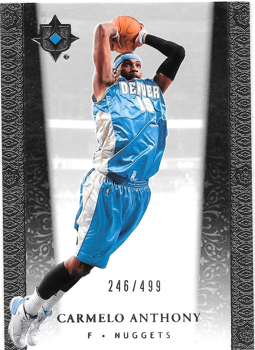 Carmelo Anthony, 2006-07 UD Ultimate Collection Basketball NBA