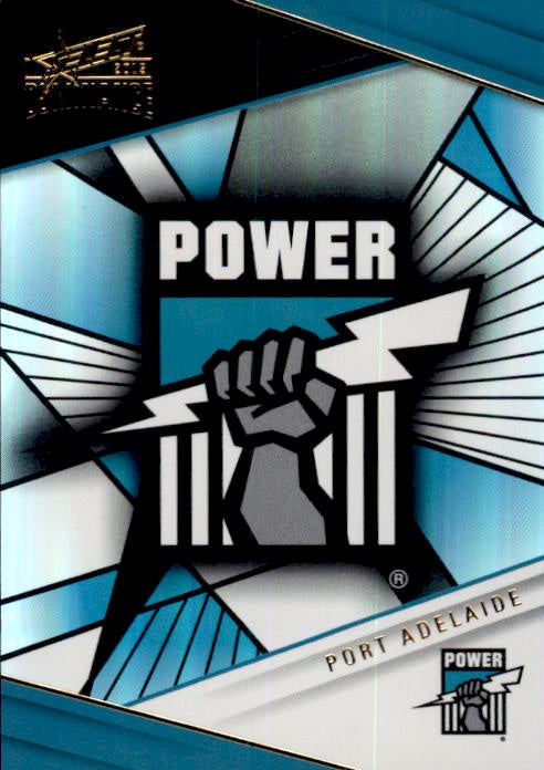 Port Adelaide Power Logo Checklist, Holofoil Parallel, 2019 Select AFL Dominance