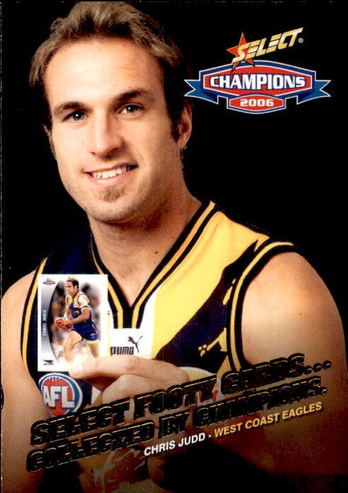 Chris Judd, 2006 Select Champions Promo card 2