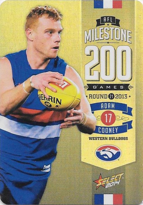 Adam Cooney, 200 Game Milestone, 2014 Select AFL Champions