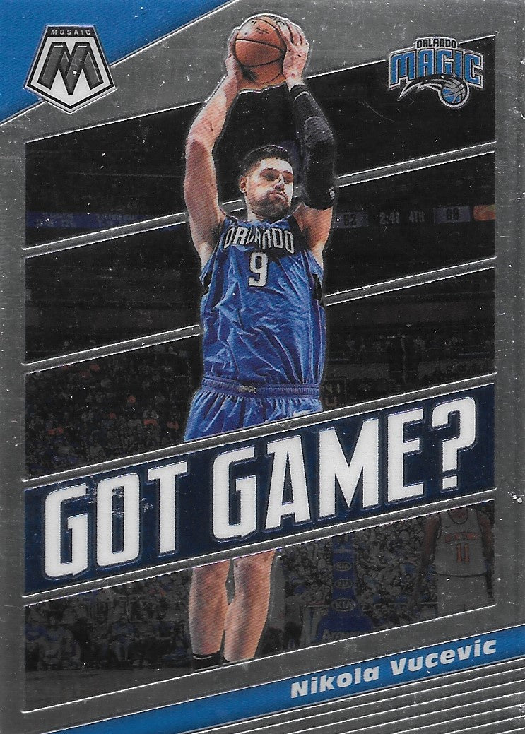 Nikola Vucevic, Got Game, 2019-20 Panini Mosaic Basketball NBA