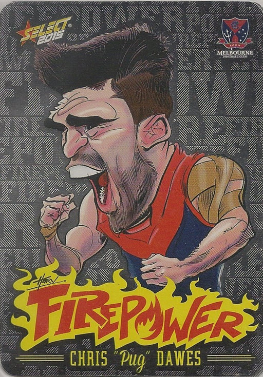 Chris Dawes, Firepower Caricatures, 2015 Select AFL Champions