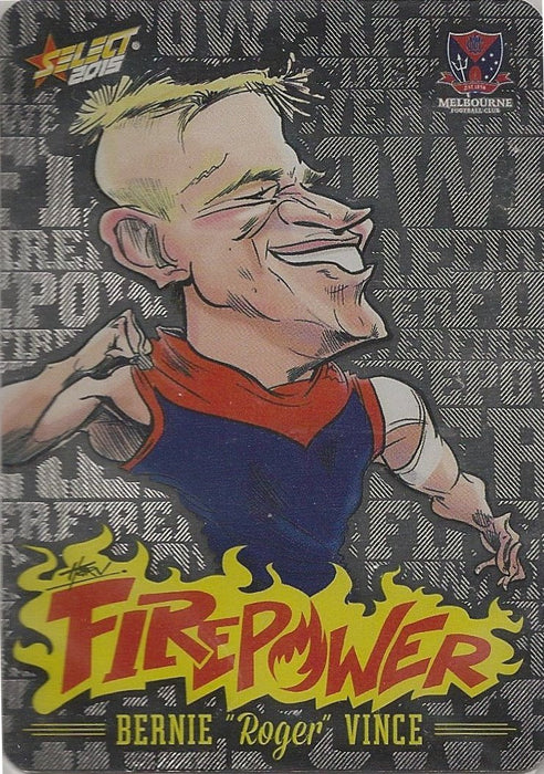 Bernie Vince, Firepower Caricatures, 2015 Select AFL Champions