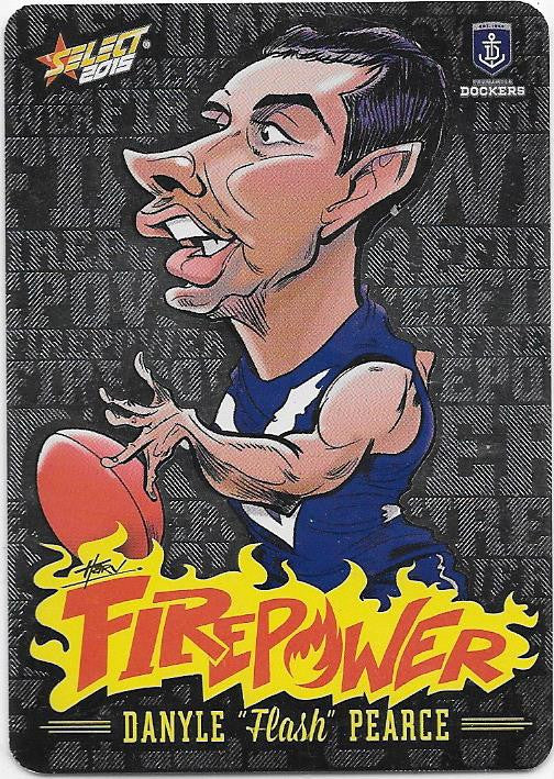 Danyle Pearce, Firepower Caricatures, 2015 Select AFL Champions
