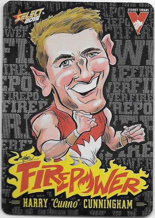 Harry Cunningham, Firepower Caricatures, 2015 Select AFL Champions