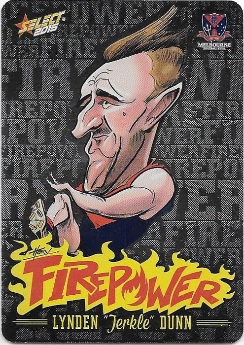Lynden Dunn, Firepower Caricatures, 2015 Select AFL Champions
