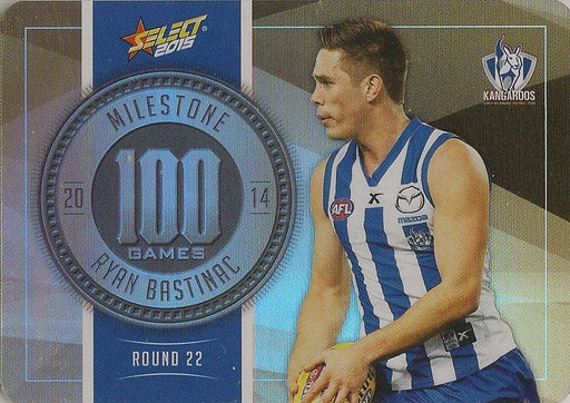 Ryan Bastinac, 100 Games Milestone, 2015 Select AFL Champions