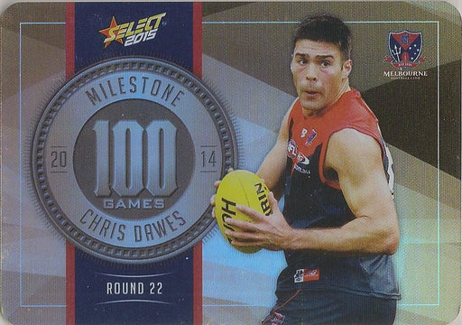 Chris Dawes, 100 Games Milestone, 2015 Select AFL Champions