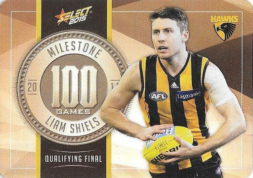 Liam Shiels, 100 Games Milestone, 2015 Select AFL Champions
