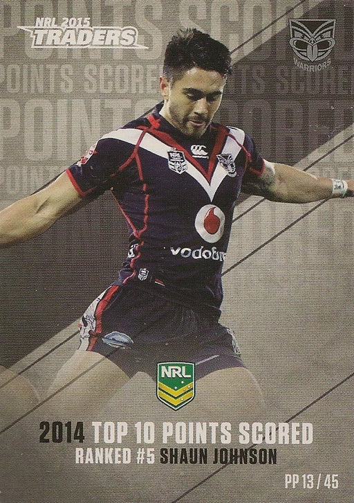 Shaun Johnson, Pieces of the Puzzle, 2015 ESP Traders NRL
