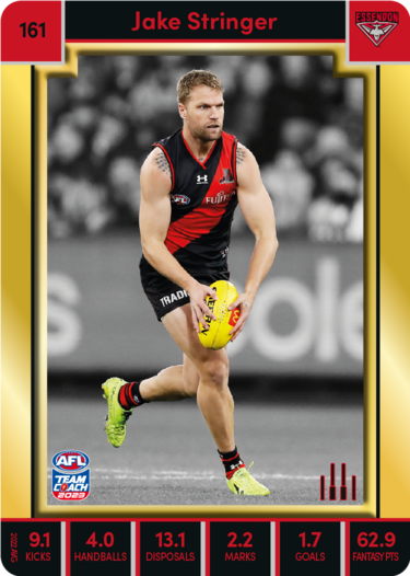 Jake Stringer, 161, Gold Parallel, 2023 Teamcoach AFL