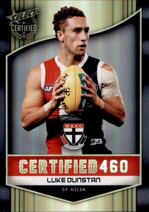 Luke Dunstan, Certified 460, 2017 Select AFL Certified