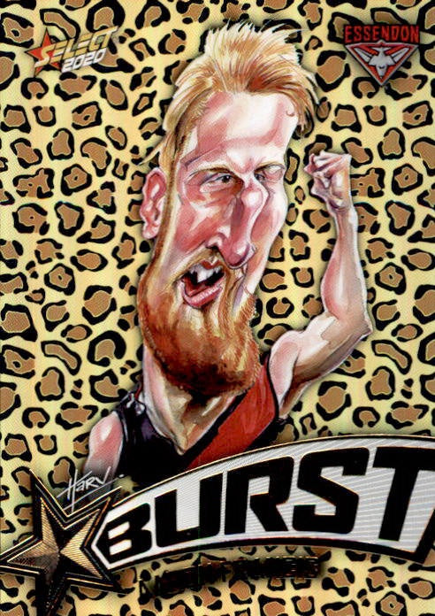 Aaron Francis, Leopard Starburst, 2020 Select AFL Footy Stars