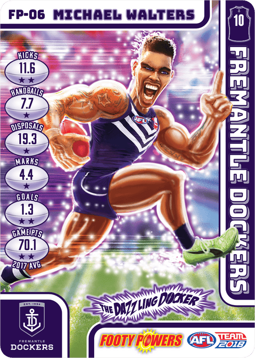 Michael Walters, Footy Powers, 2018 Teamcoach AFL