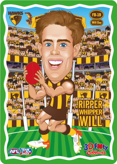 Will Day, 3D Footy Oddbodz, 2023 Teamcoach AFL