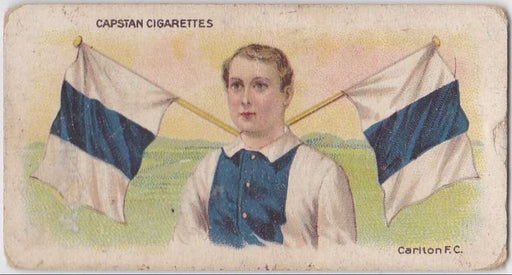 1913 Capstan Cigarettes, Football Colours and Flags, Carlton FC