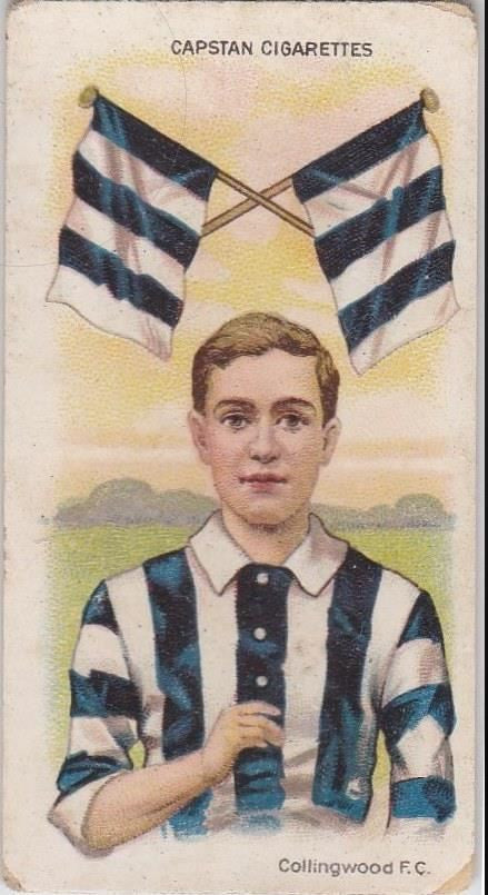 1913 Capstan Cigarettes, Football Colours and Flags, Collingwood F.C.