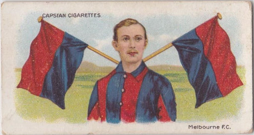 1913 Capstan Cigarettes, Football Colours and Flags, Melbourne FC