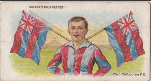 1913 Capstan Cigarettes, Football Colours and Flags, Port Melbourne, F.C.