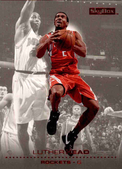 Luther Head, Ruby, 2008-09 Skybox Basketball NBA