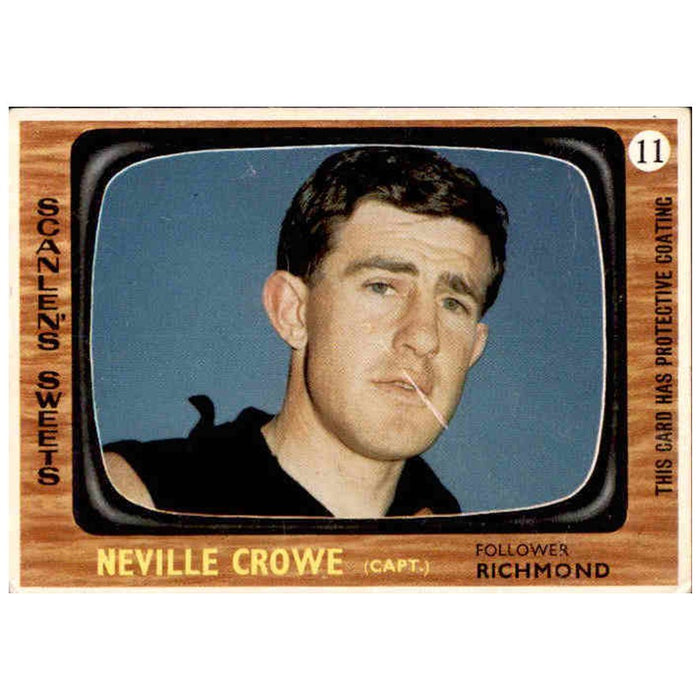 Neville Crowe, 1967 Scanlens VFL