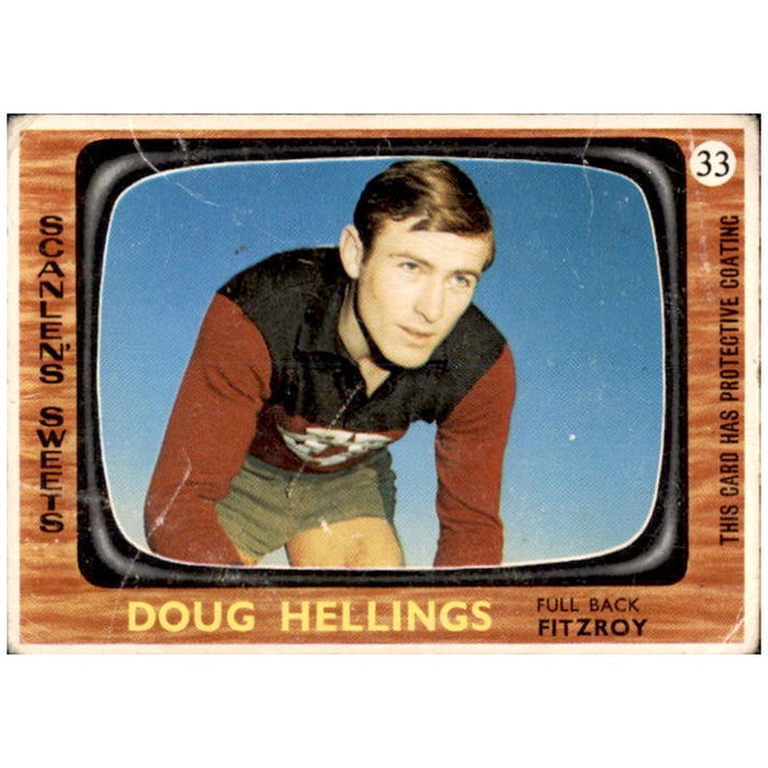 Doug Hellings, 1967 Scanlens VFL