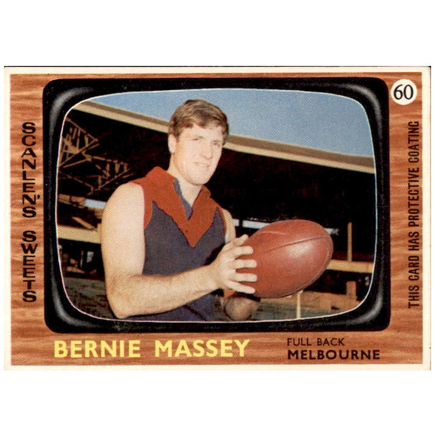 Bernie Massey, 1967 Scanlens VFL