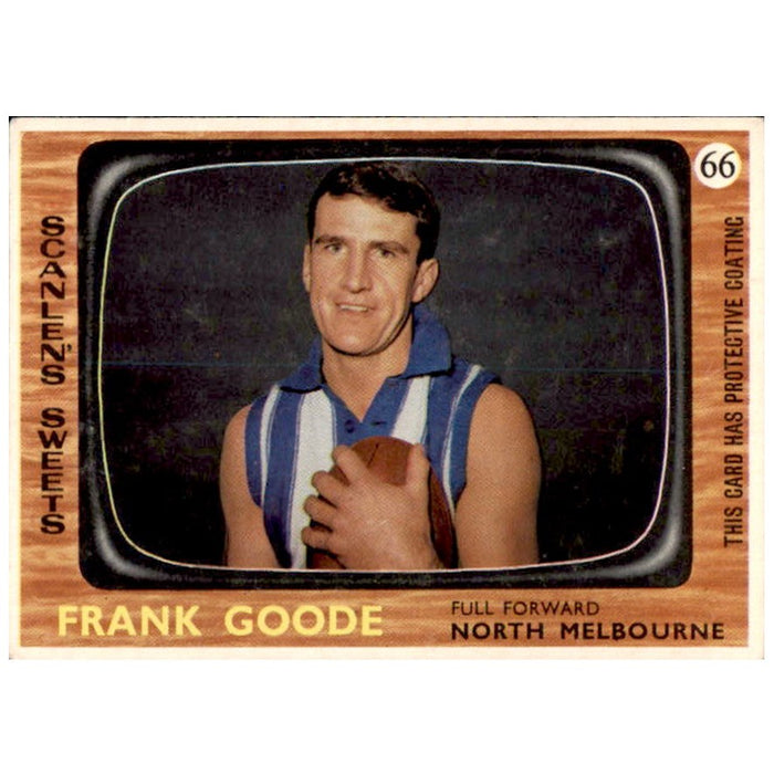 Frank Goode, 1967 Scanlens VFL