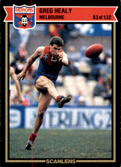 Greg Healy, 1987 Scanlens VFL