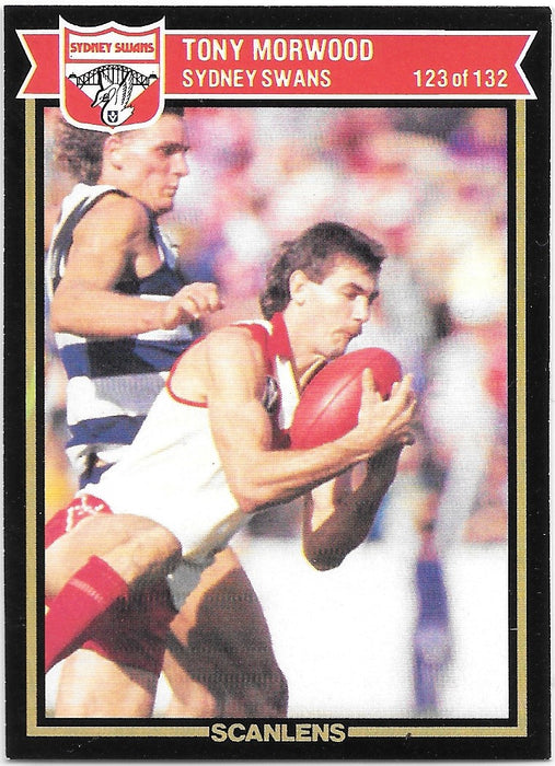 Tony Morwood, 1987 Scanlens VFL