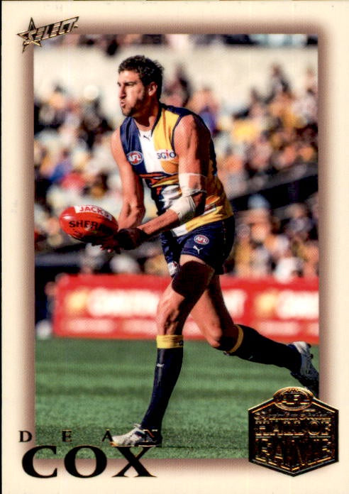 Dean Cox, Hall of Fame Series 6, 2023 Select AFL Legacy