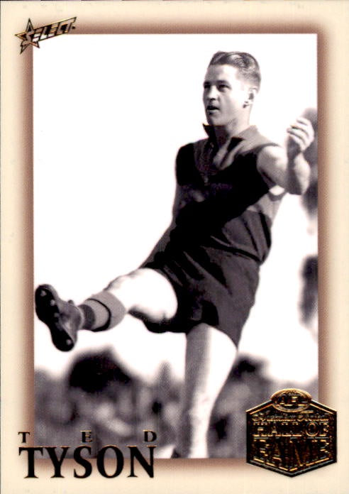 Ted Tyson, Hall of Fame Series 6, 2023 Select AFL Legacy