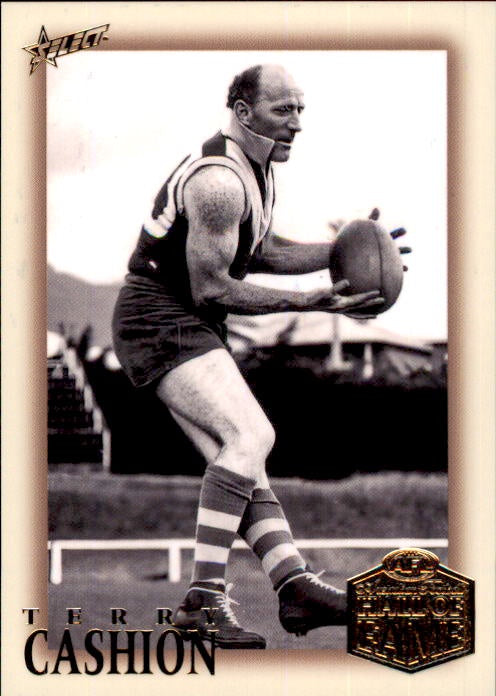 Terry Cashion, Hall of Fame Series 6, 2023 Select AFL Legacy
